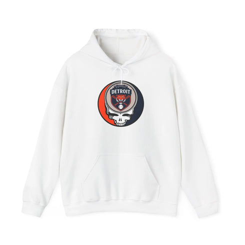Grateful Dead - Detroit Tigers Grateful Dead Unisex Heavy Blend Hoodie - Hooded Sweatshirt - StealieShop